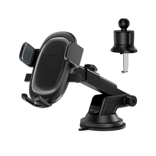 Suporte de Telemóvel para Carro Baseus Pro Series - Preto Ajustável para Diferentes Pneus