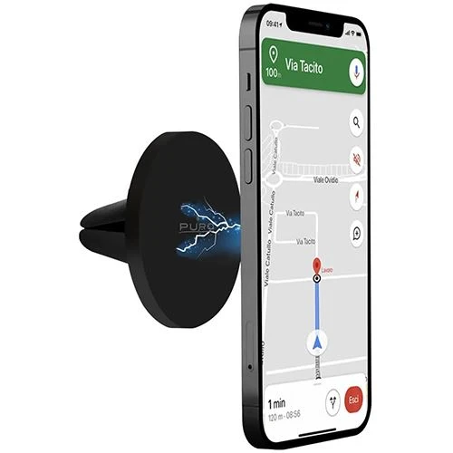 Universal Premium Suporte Magnético para Grelha de Ventilação Carro Genuíno SH6MAGBLK - Preto