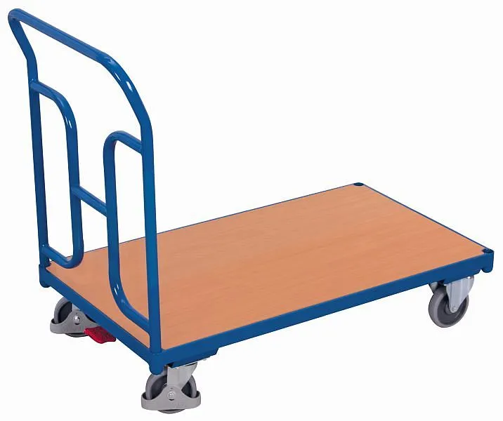 Carrinho de barra de empurrar VARIOfit com tubos curvos, dimensões externas: 1.125 x 600 x 935 mm (LxPxA), sw-600.119