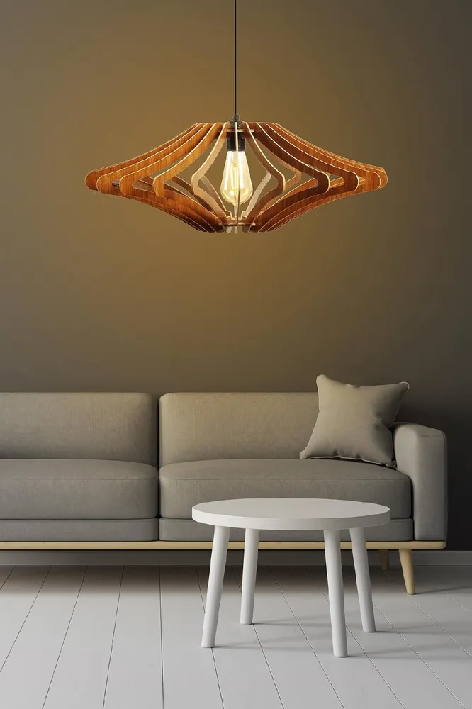 Amortecedor Dianteiro Suspensão Shaylan 59cm Madeira Espontâneo
