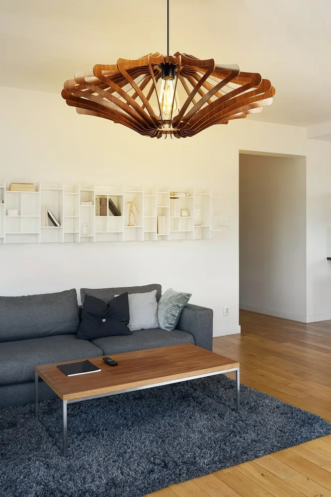 Amortecedor Dianteiro Suspensão Shaylan 59cm Madeira Espontâneo