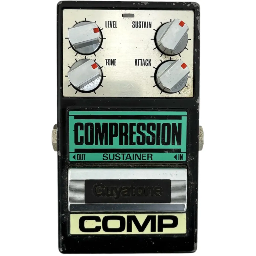 Pedal de Efeito Compressão Sustentador Guyatone PS-010 1986 - Vintage Japão
