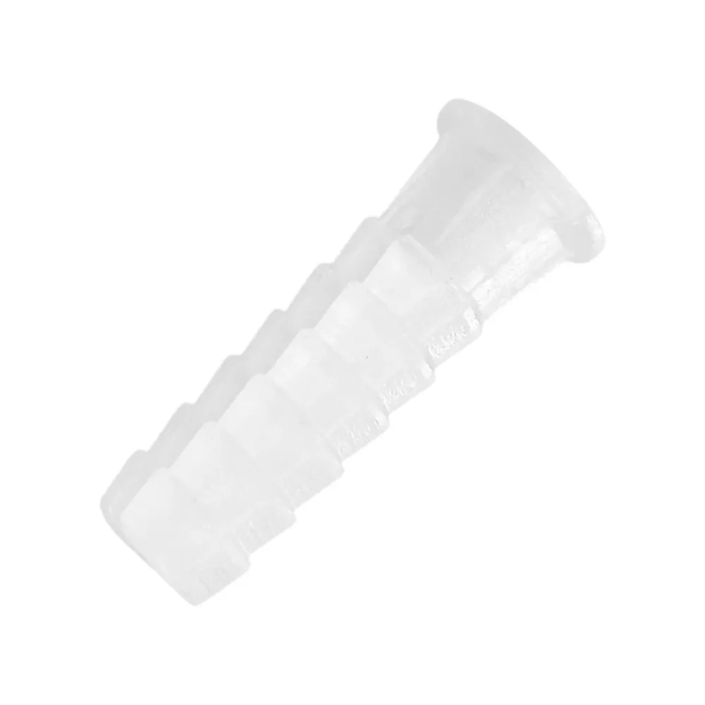 Wolfpack Taco Plástico Branco 10x35 mm. (25 unidades)