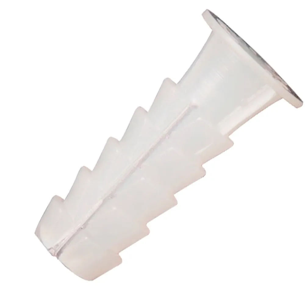 Wolfpack Taco Plástico Branco 10x45 mm. (25 unidades)