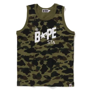 1ST CAMO BAPE STA TANK TOP MENS | Anti-furto | M