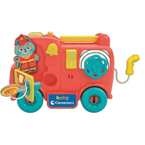 Montessori - Camião de Bombeiros - Baby Clementoni com Chave de Seguranç
