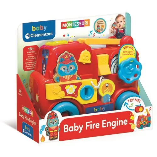 OEM Original Montessori - Camião de Bombeiros - Baby Clementoni