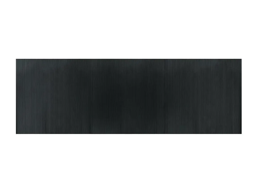 Tapete retangular 100x300 cm bambu cinzento