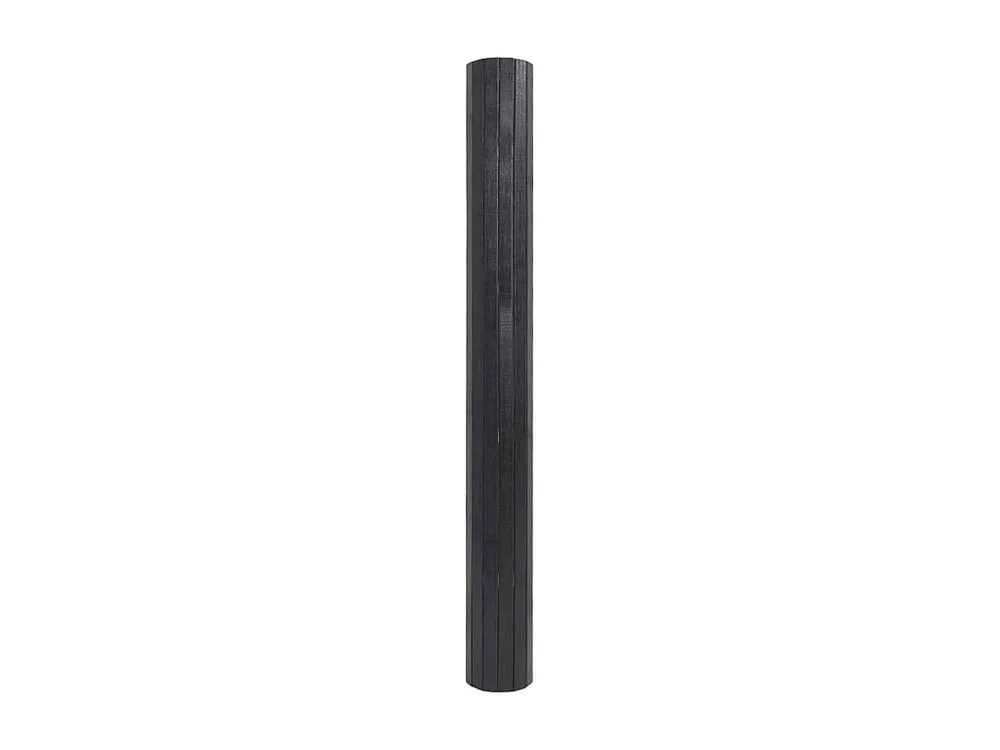 Tapete retangular 100x300 cm bambu cinzento