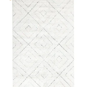 Tapete de algodão branco 140 x 200 cm KARTAL para Manutenção Preventiva