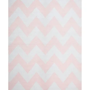 Acessório de Armazenamento Externo Tapete de área branco e rosa 160 x 230 cm KONARLI