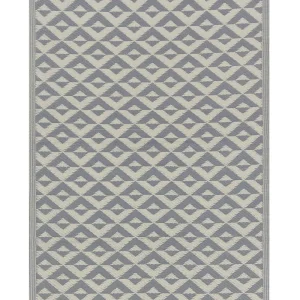 Acessório Externo Tapete de exterior cinzento 120 x 180 cm BIHAR