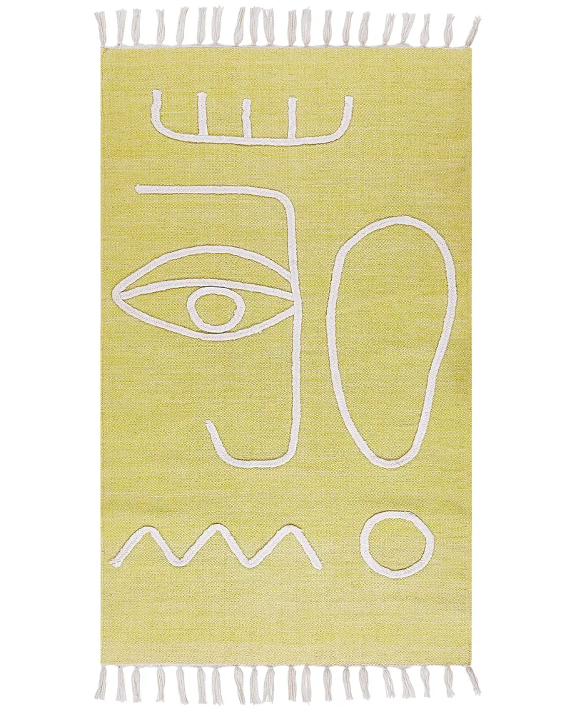 Acessório Premium para Exterior Tapete de exterior amarelo 80 x 150 cm YAVU