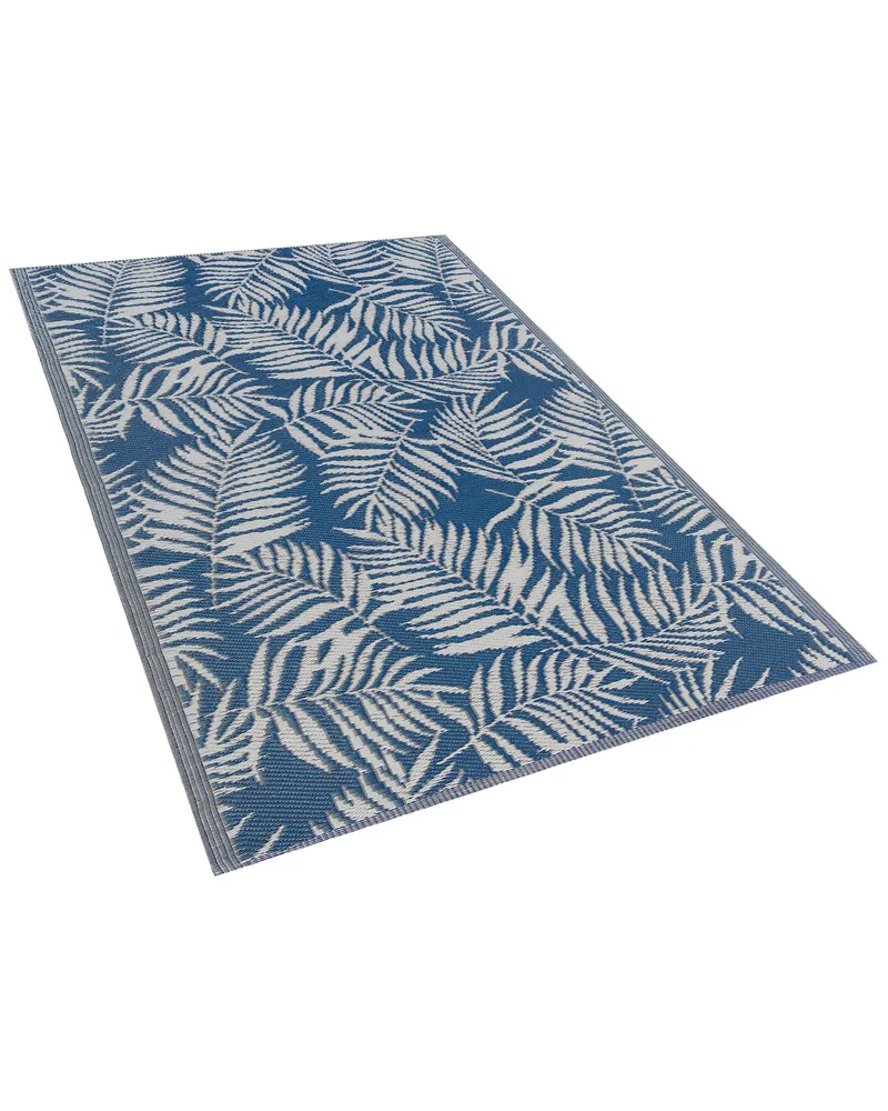 Componente RV Externo Tapete de exterior azul 120 x 180 cm KOTA