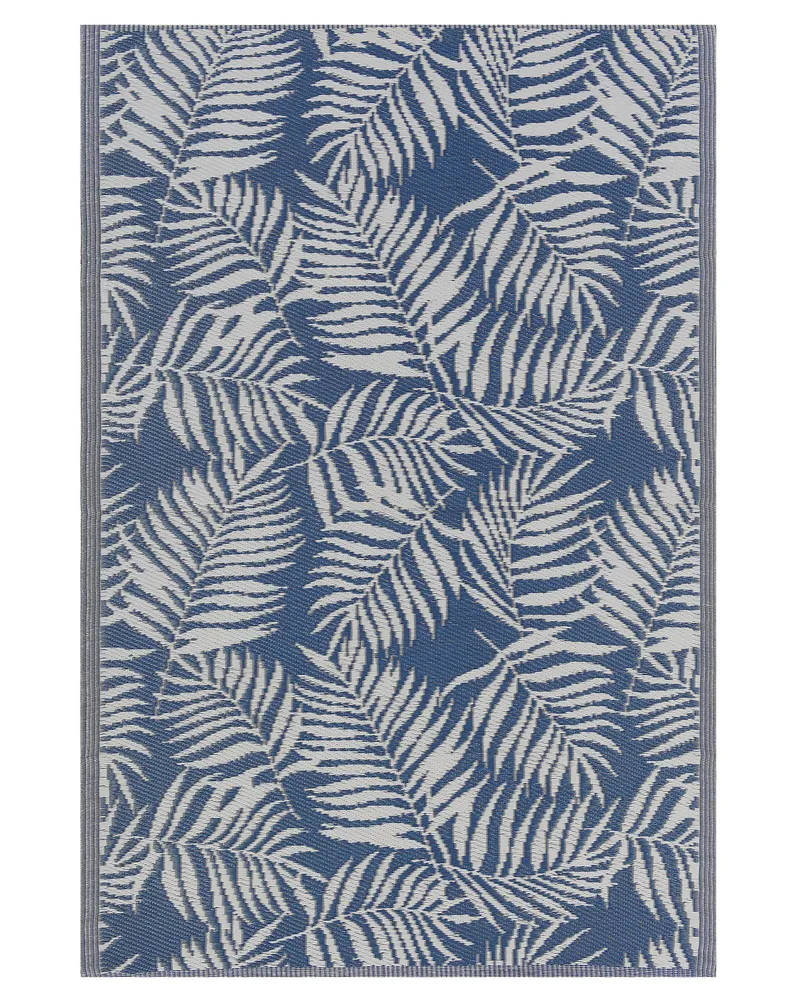 Componente RV Externo Tapete de exterior azul 120 x 180 cm KOTA