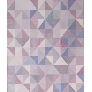 Componente para Exterior Tapete azul e cinzento 160 x 230 cm KARTEPE