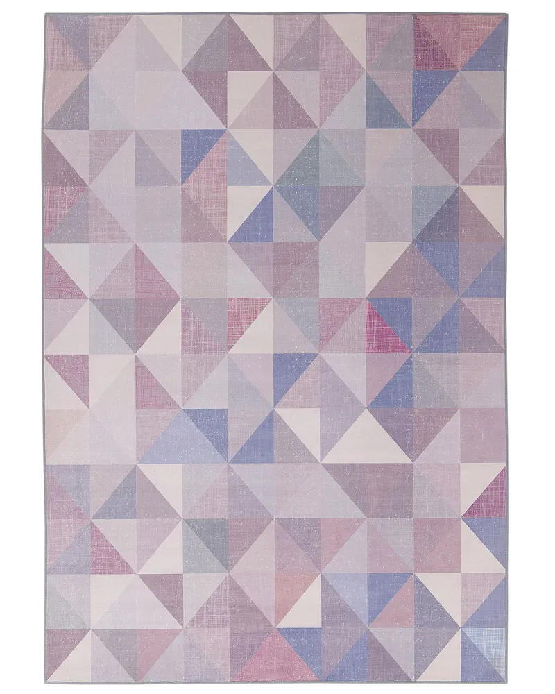 Componente para Exterior Tapete azul e cinzento 160 x 230 cm KARTEPE