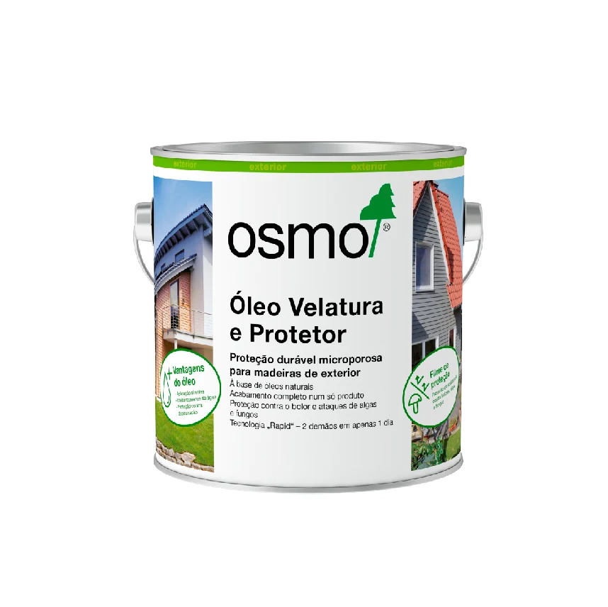 Óleo Carvalho Velatura para Aplicação Exterior Osmo 2,5L - Ref. 706 com Fechadura de Seguranç