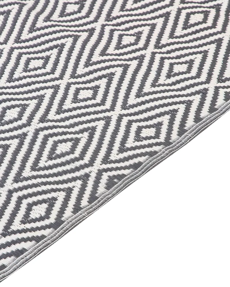 Robusto para RV Tapete de exterior cinzento 120 x 180 cm SIKAR