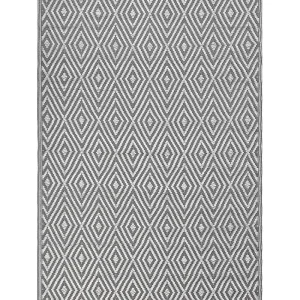 Tapete de exterior cinzento distinto 120 x 180 cm SIKAR