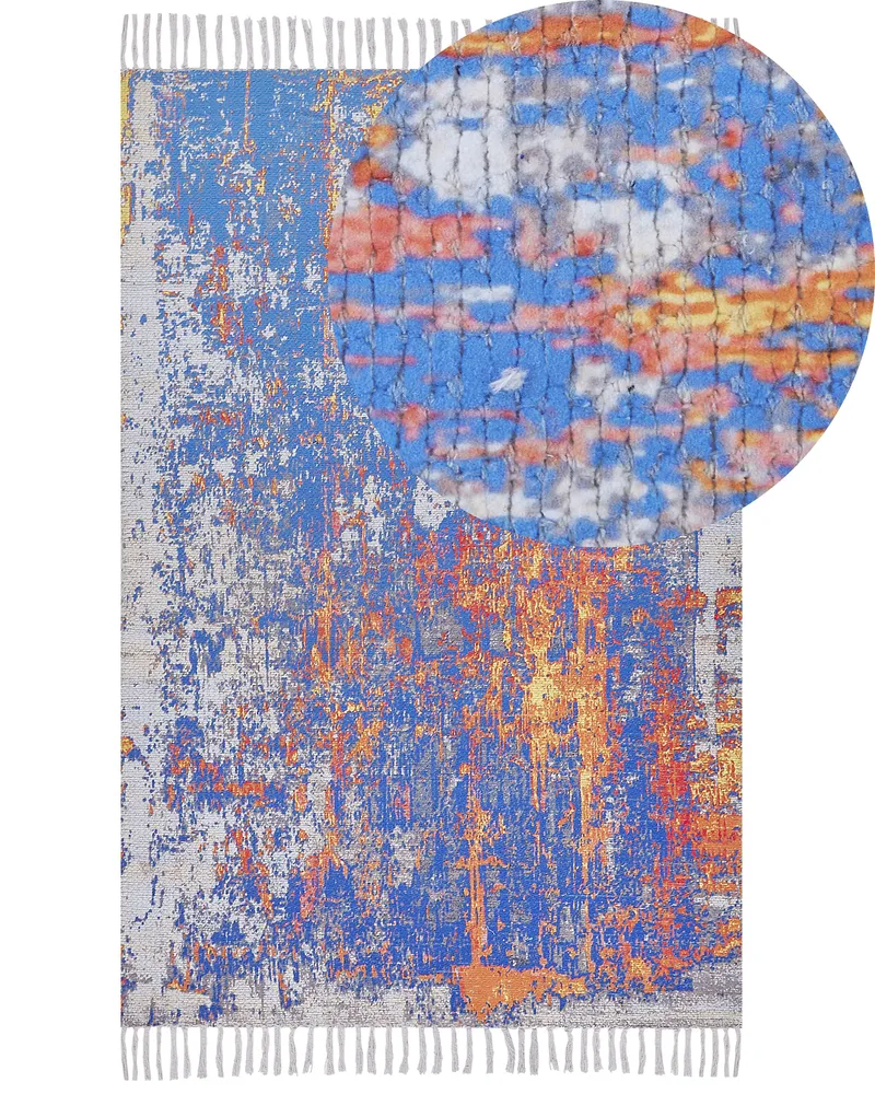 Tapete multicolorido 150 x 230 cm ACARLAR para Acampamento e Estrada