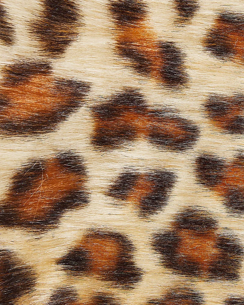 Tapete em pele sintética com típico de leopardo 60 x 90 cm NAMBUNG