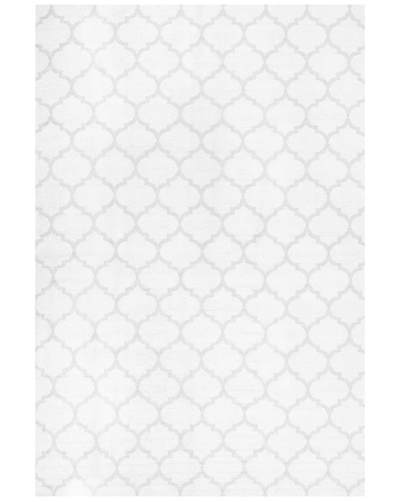 Tapete de área reversível cinzento 160 x 230 cm AKSU para RV e Autocaravanas
