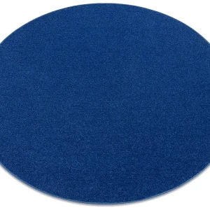 Tapete redondo ETON azul fosco cercle 170 cm