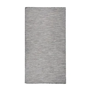 Capa para Caçamba Tapete de tecido plano para exterior 80x150 cm castanho e azul