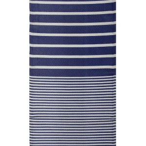 Kit Completo Tapete de exterior azul sombrio 90 x 180 cm HALDIA
