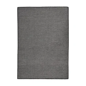 Kit Completo Tapete de tecido plano para exterior 140x200 cm cinzento