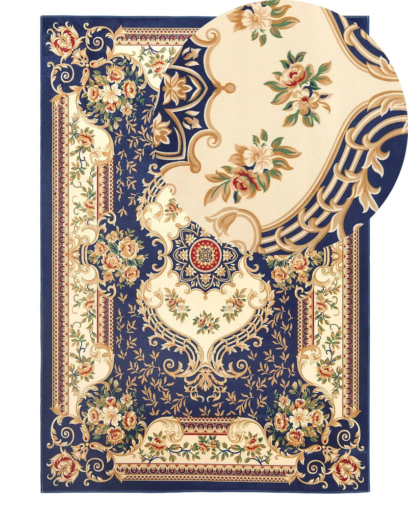 Organizador para Caçamba Tapete azul 140 x 200 cm GAZIANTEP