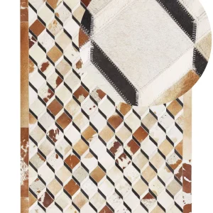 Suporte para Bicicleta na Caçamba Tapete de pele genuína castanha 140 x 200 cm SERINOVA