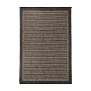 Tapete de tecido plano para exterior 160x230 cm castanho-escuro para Caminhonete
