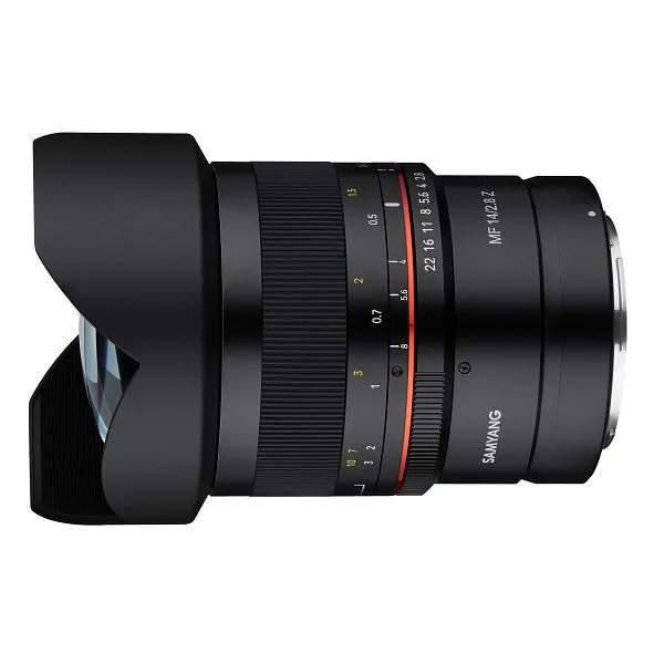 Lente fotográfica Samyang MF 14mm F2.8 Z para Nikon Z, 22794