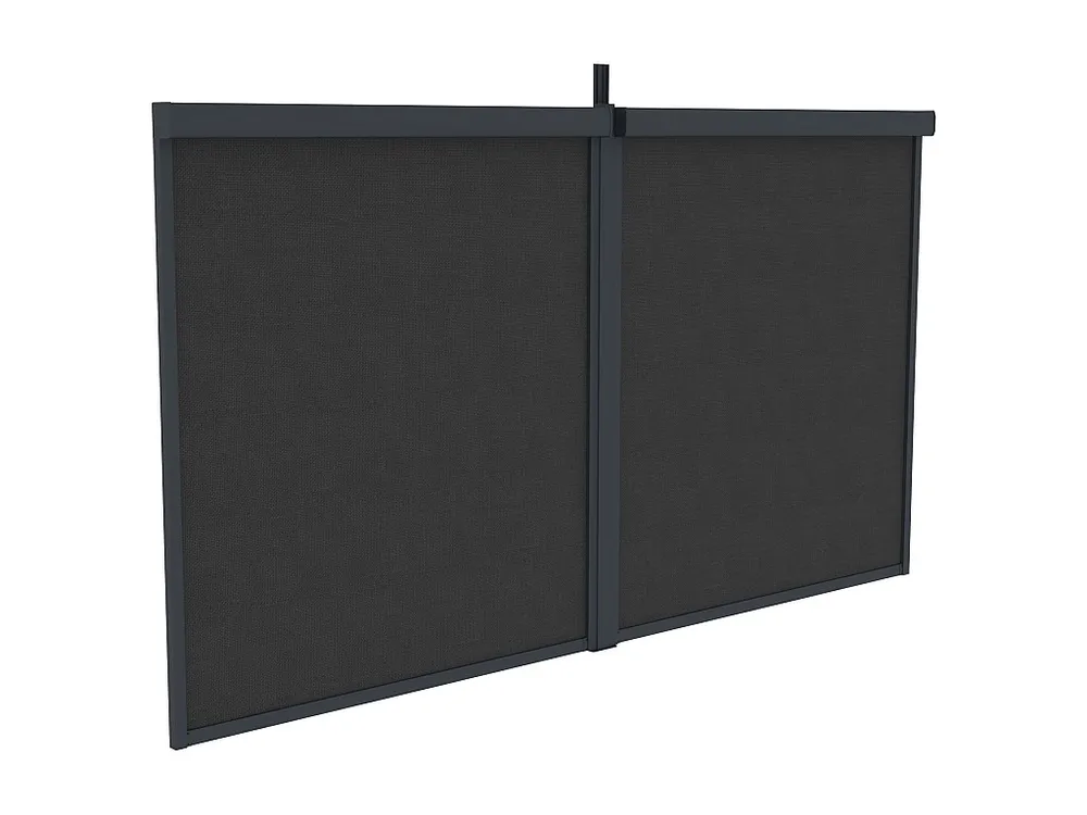 Cortina retrátil para pérgola bioclimática, L3,67 x 2,05 m, VIADANA
