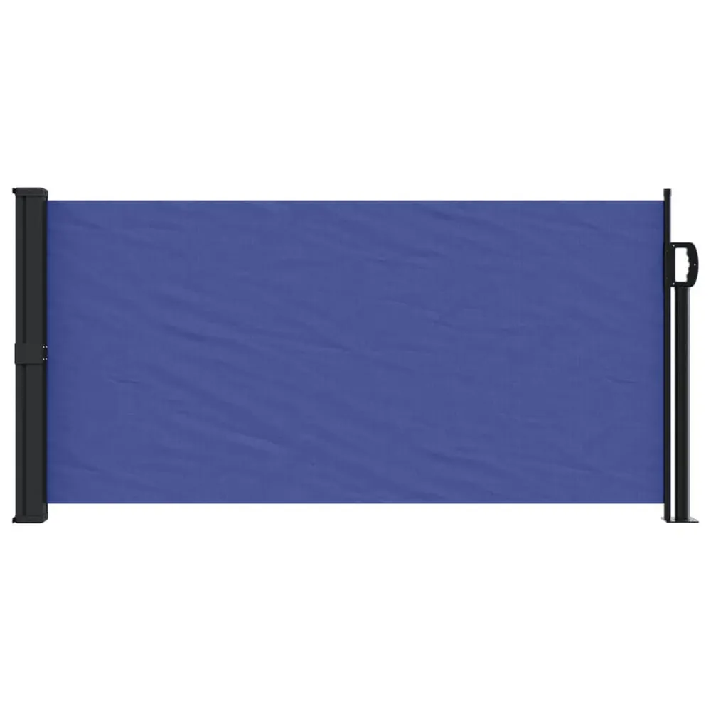Toldo lateral retrátil 100x300 cm azul
