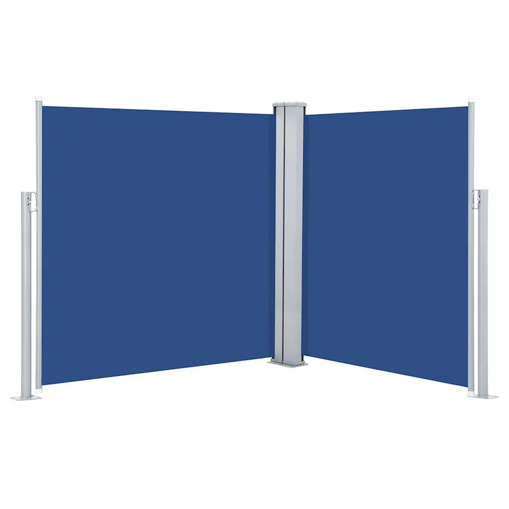 Toldo lateral retrátil 170x600 cm azul