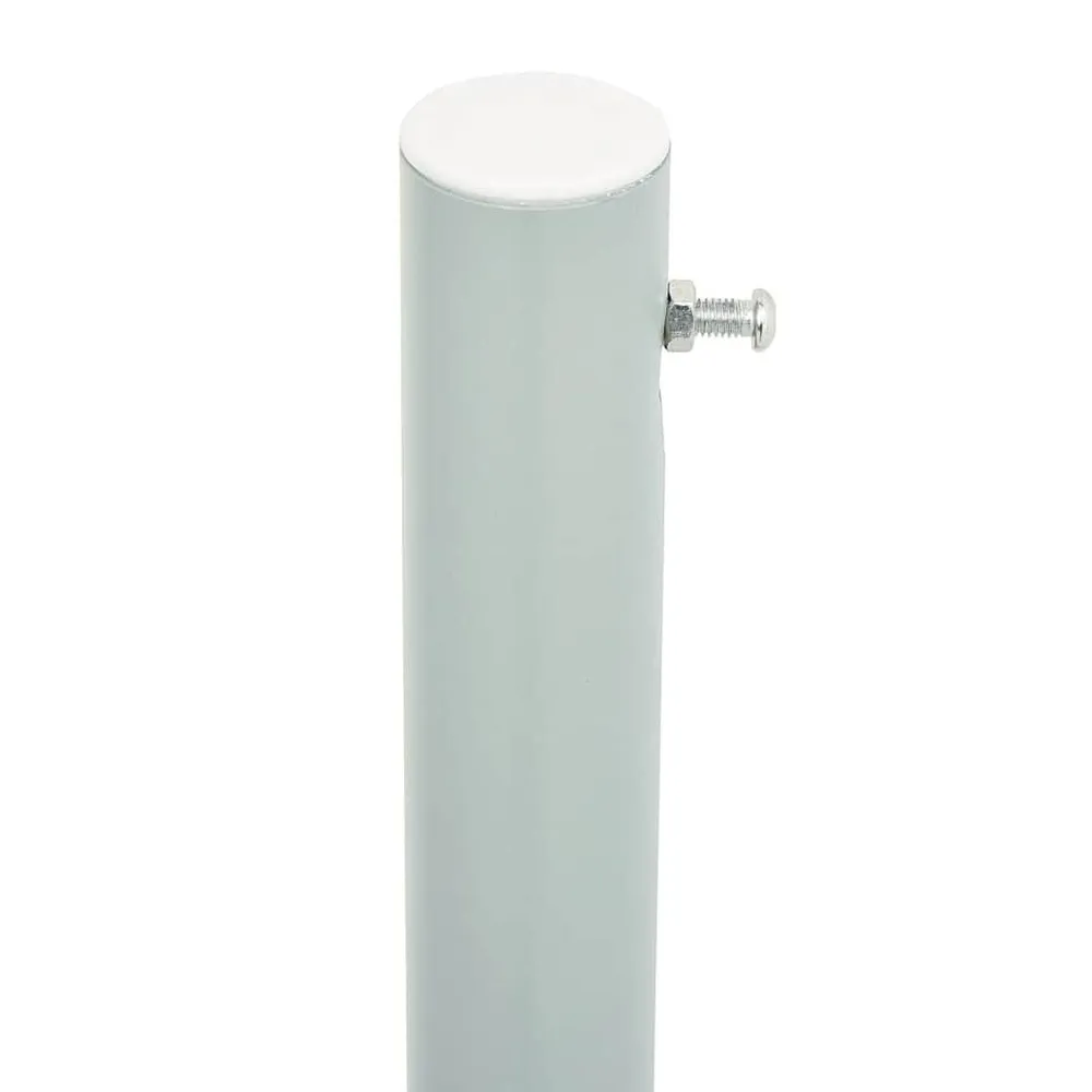 Toldo lateral retrátil de pátio 180x600 cm castanho