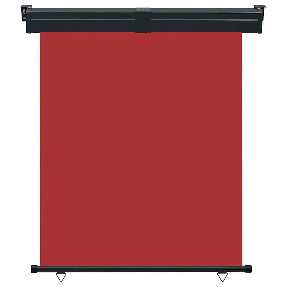 Toldo lateral para varanda 145x250 cm vermelho