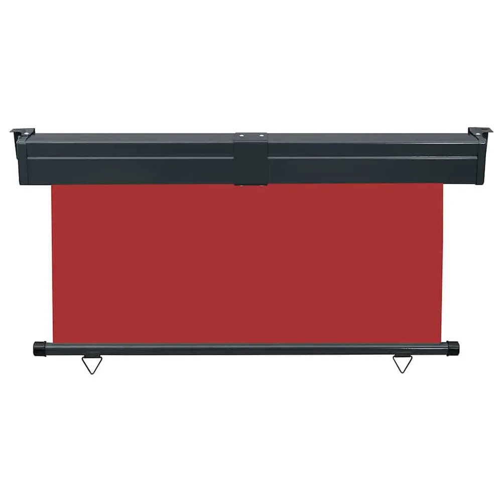 Toldo lateral para varanda 145x250 cm vermelho