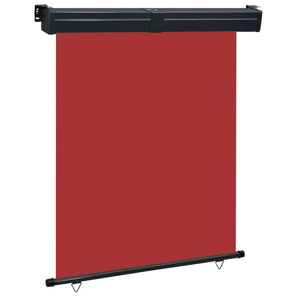 Toldo lateral para varanda 145x250 cm vermelho