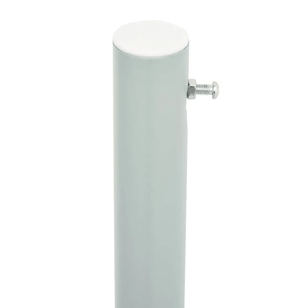 Toldo lateral retrátil para pátio 117x600 cm vermelho