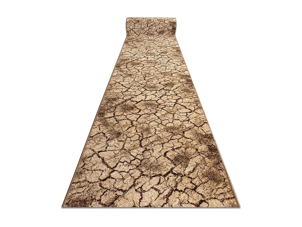 PASSADEIRA KARMEL Terra chão rachado nogueira 100x350 cm Compatível com Motor 1.6 Flex