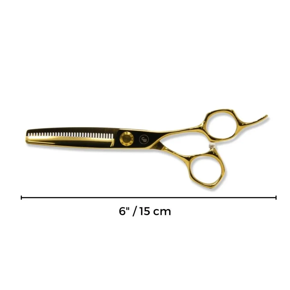 Tesouras para Afinar Cabelo CL-916T 6.0" Cosmetic World