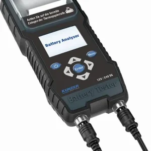 Scanner OBD2 Testador de bateria Kunzer 12 e 24 V com impressora térmica, BA1224