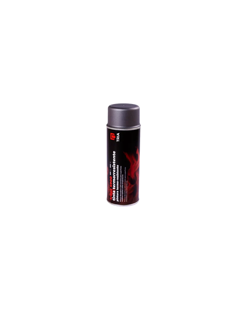 TRIA TRILAC - TINTA ALTA TEMPERATURA PRETO e ANTRACITE 400ml com Proteção UV