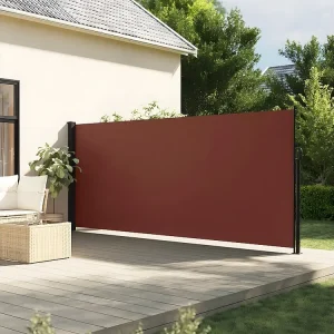 Suporte para Bicicleta na Caçamba Toldo lateral retrátil 180x500 cm castanho