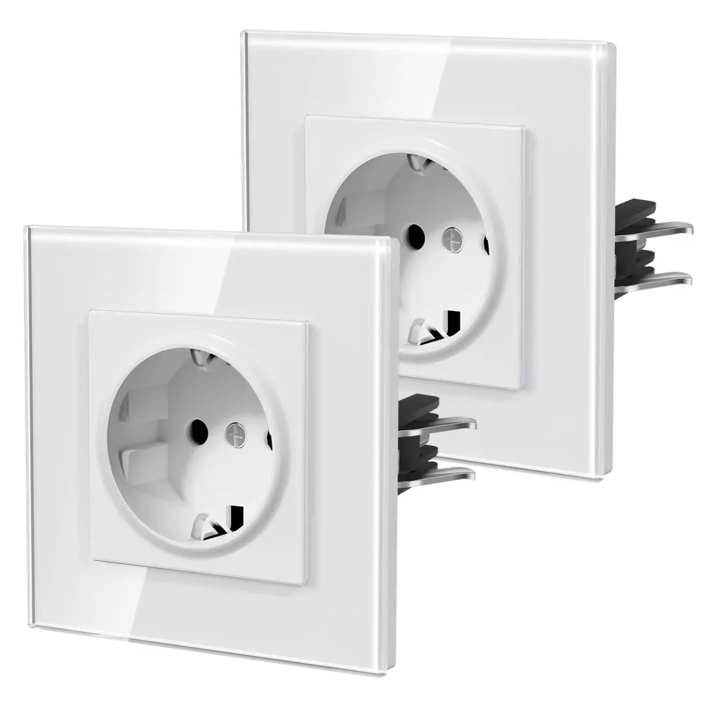 Tomadas de Parede BSEED Heritage EU com Tecnologia de Garras 16A Pack Múltiplo de Tomadas Bseedswitch