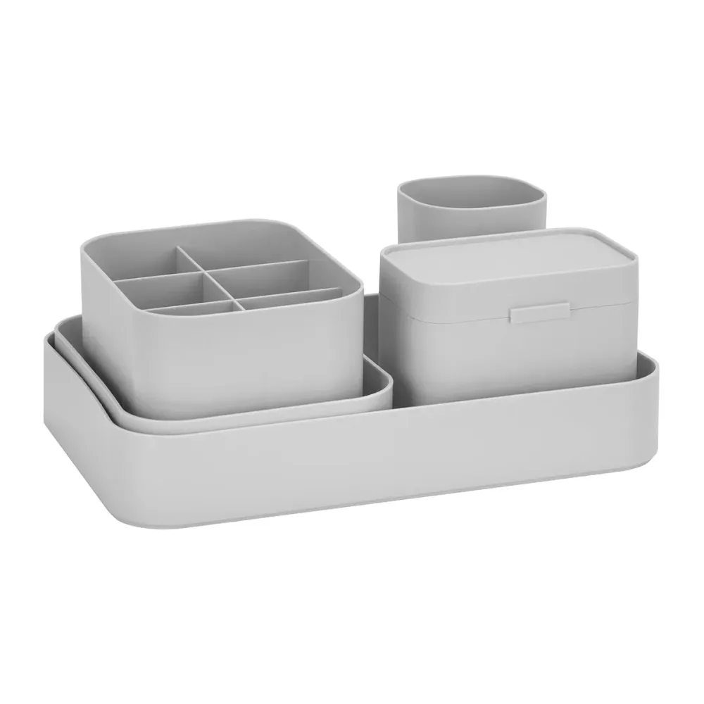 CONJUNTO DE RECIPIENTES DE ARMAZENAMENTO